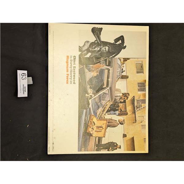 Original 1973 Lobby Card Dirty Harry Movie Poster