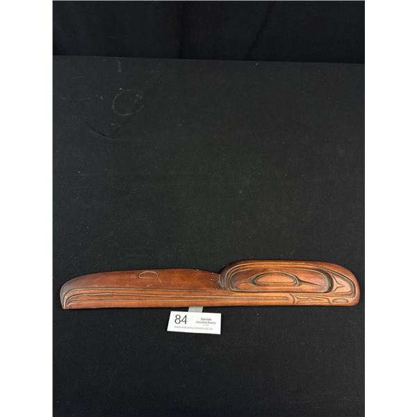 17" Wide Nicely Carved West Coast Native Carving Squamish BC