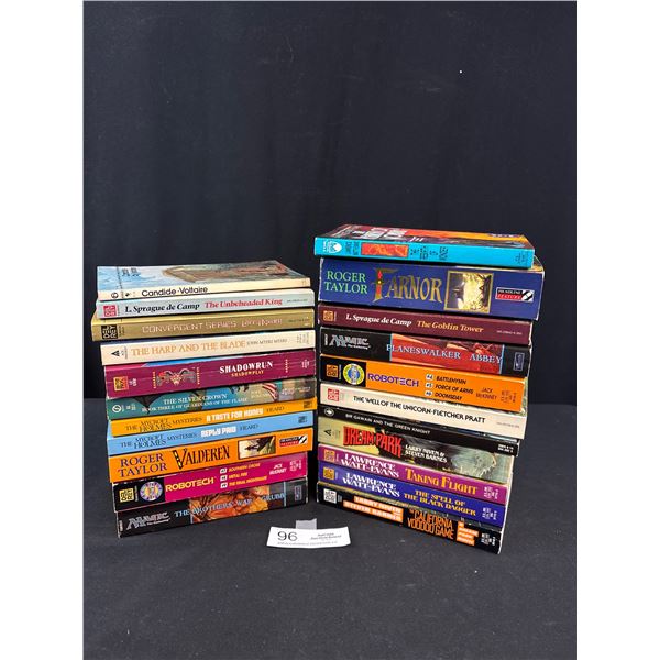 Lot of 20 Vintage 1960s and Newer Paperback Novels