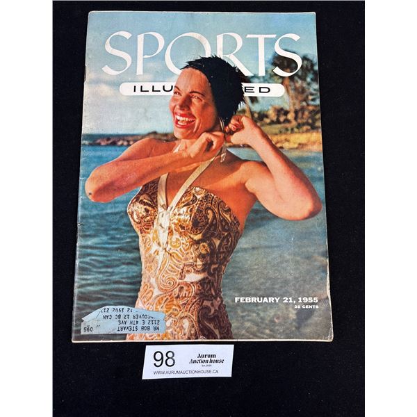 February 21. 1955 Sports Illustrated Swimsuit Cover