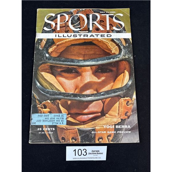 July 11 1955 Sports Illustrated Yogi Bear Cover