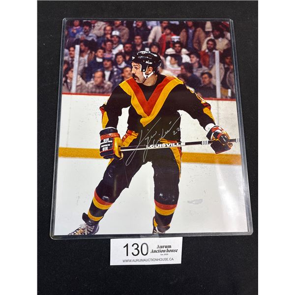 Vancouver Canucks Tigers Williams Autographed Photo