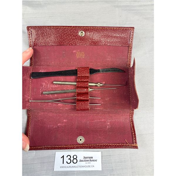 Vintage Medical Scalpel Set