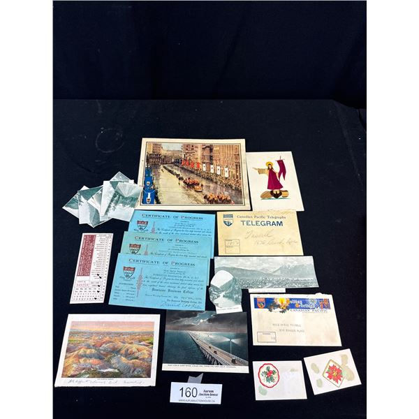 A Lot of Vintage Paper Ephemera