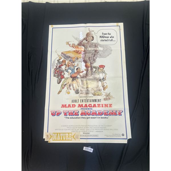 Original 1980 1-Sheet Mad Magazine Presents Up The Academy Movie Poster