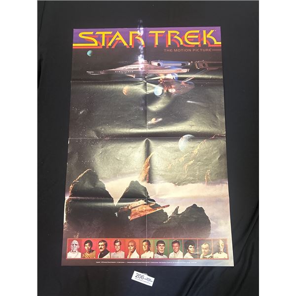 1979 Star Trek The Motion Picture Poster "A Poster From The Clubhouse" Mork and Mindy Advance on The