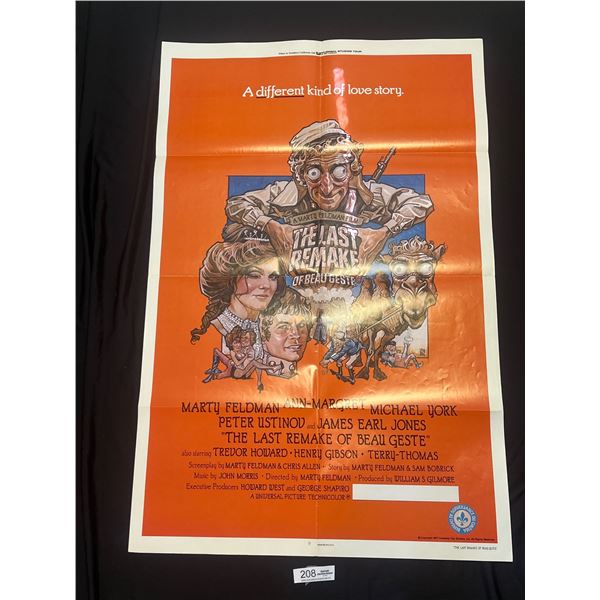 Original 1977 1-Sheet The Last Remake of Beau Geste Movie Poster