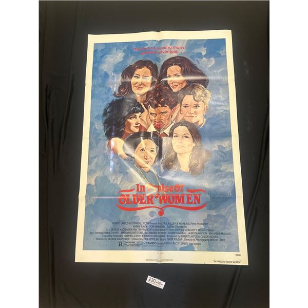 Original 1978 1 Sheet In Praise of Older Women Movie Poster
