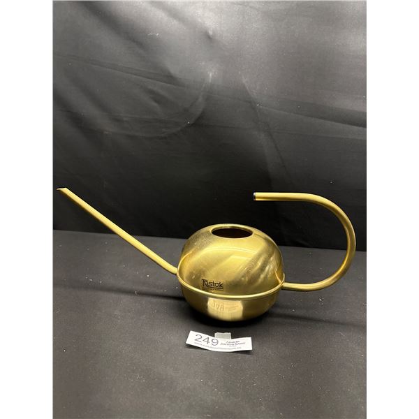Vintage Ristok Germany Brass Watering Can