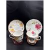 Image 16 : Lot of 15 Bone China Teacups and Saucers No Chips or Cracks