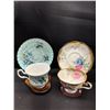 Image 10 : Lot of 15 Bone China Teacups and Saucers No Chips or Cracks