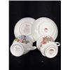 Image 15 : Lot of 15 Bone China Teacups and Saucers No Chips or Cracks