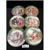 Image 1 : Lot of 6 Vintage Napolean Plates Very Decorative