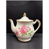Image 2 : Vintage Royal Standard Bone China Orleans Rose Teapot with Teacups, Saucers, and Plates