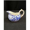 Image 7 : 2 Royal Worcester Blue Broseley Plates with Creamer