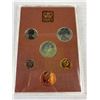 Image 3 : Great Britain 1974 Proof Set, Royal Mint with Medallion Queen Elizabeth II 6-Coin Set = 50 New Pence