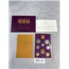 Image 1 : Great Britain 1970 Proof Set, Royal Mint with Medallion Queen Elizabeth II 8-Coin Set = Half Crown, 