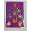 Image 2 : Great Britain 1970 Proof Set, Royal Mint with Medallion Queen Elizabeth II 8-Coin Set = Half Crown, 