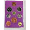 Image 3 : Great Britain 1970 Proof Set, Royal Mint with Medallion Queen Elizabeth II 8-Coin Set = Half Crown, 