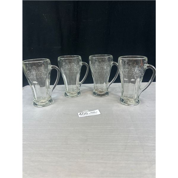 Tall Coca Cola Tumblers or Sundae Glases