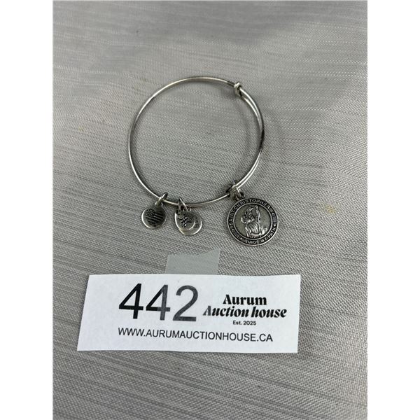 Alex and Ani 2016 Energy Technology Saint Christopher Charm Bracelet