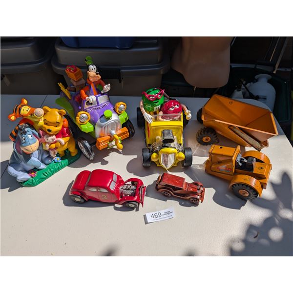A Collectible Toy Lot Disney, Winnie the Pooh, Etc. As Found