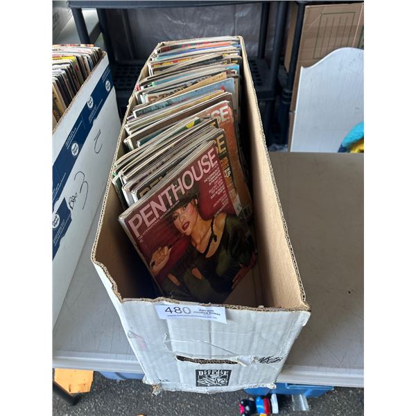 Large Lot of Adult Magazines - 1960's-70's Mostly Penthouse NO SHIPPING