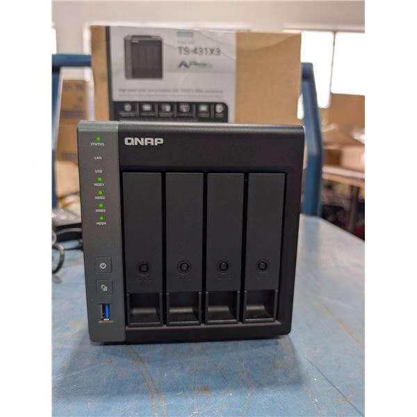 QNAP TS-431X3 NAS (4X2T INSTALLED)