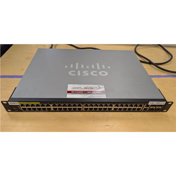 COMMUTATEUR POE GERE CISCO SG350-52P
