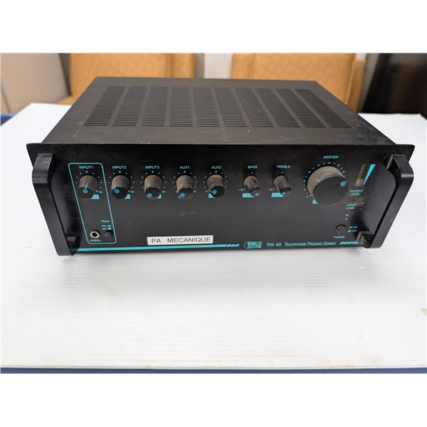 NORELCO TELECOM TLEPHONE PAGING SERIES #TPA-40
