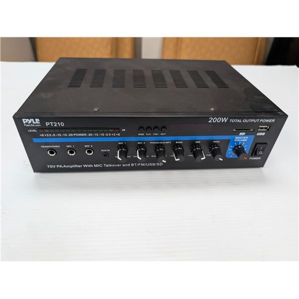 PYLE PA AMPLIFIER #PT210