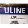 Image 2 : 15 ROULEAUX DE ETIQUETTES DE TRANSFERT THERMIQUE 4"X10"