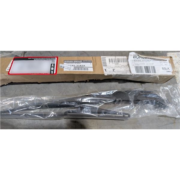 12" NISSAN BRAS D'ESSUIE-GLACE ARRIERE