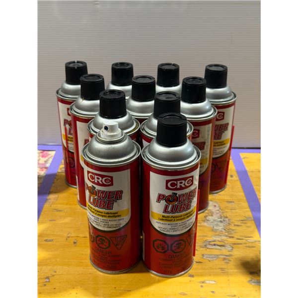 LOT DE 11 CRC POWER LUBE