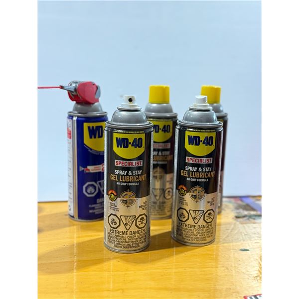 LOT DE 5 WD-40 PRODUITS ASSORTIS