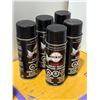 Image 1 : LOT DE 5 KLEEN-FLO GLOSS BLACK PEINTURES EN AEROSOL