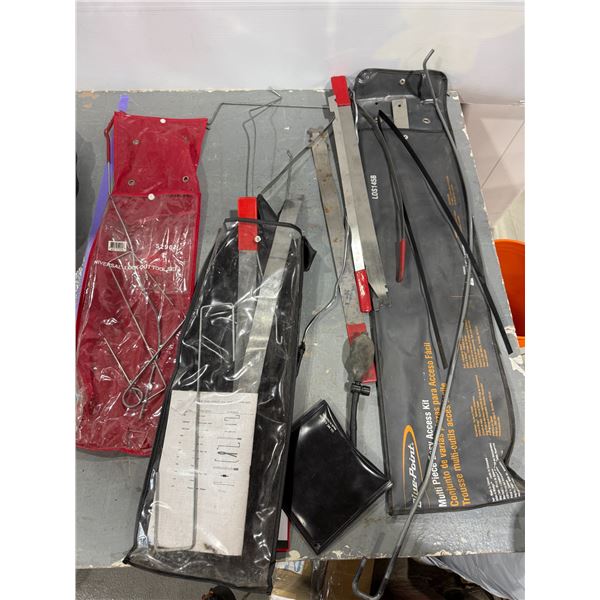 LOT DE OUTILS D'OUVERTURE DE PORTE ASSORTIS