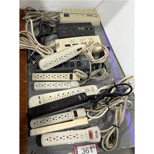 LOT DE 12 BARRES D'ALIMENTATION ASSORTIS