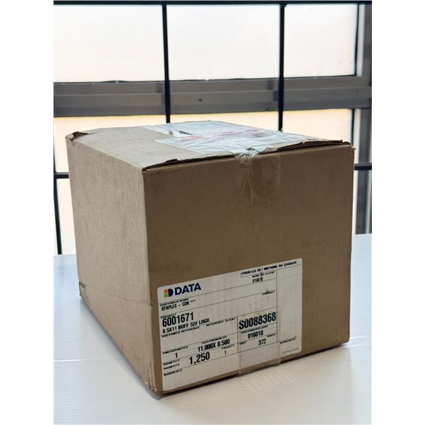 BOITE DE 8.5"X11" BEIGE PAPER #6001671