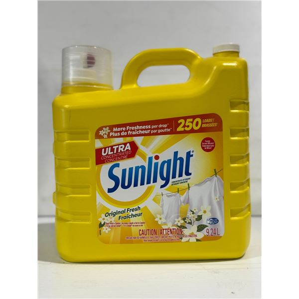 DETERGENT SUNLIGHT 250 LOADS 9.24L