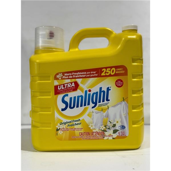 DETERGENT SUNLIGHT 250 LOADS 9.24L