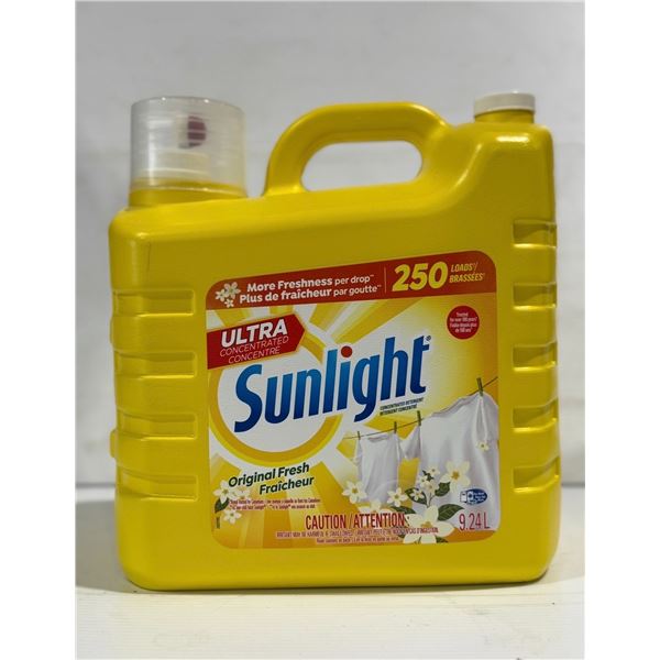 DETERGENT SUNLIGHT 250 LOADS 9.24L