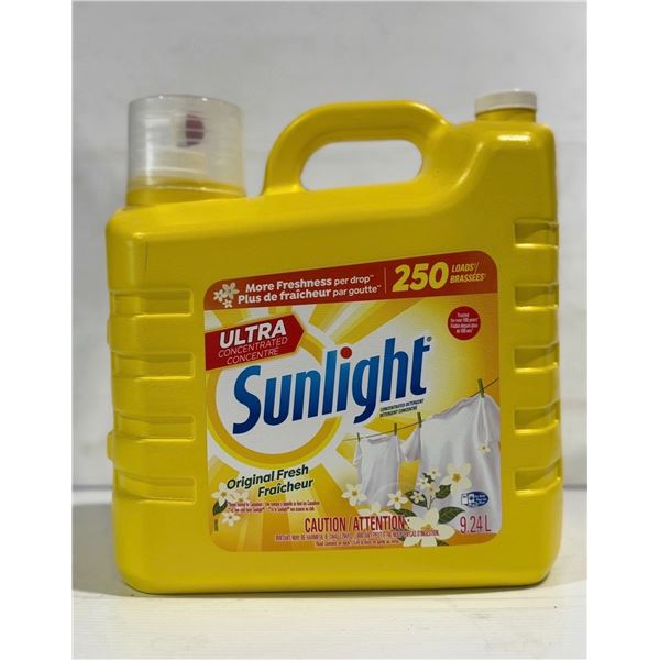 DETERGENT SUNLIGHT 250 LOADS 9.24L
