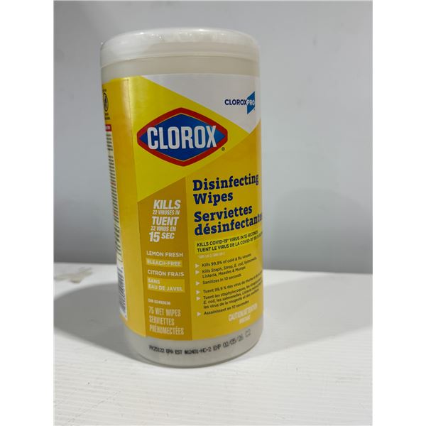 CLOROX LINGETTES DESINFECTANTES (75PCS)