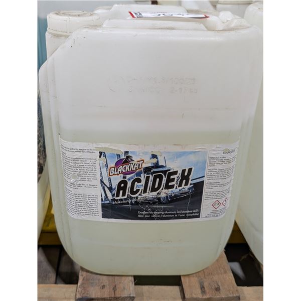 BLACKKAT ACIDEX ALUMINUM ET STAINLESS CLEANER 20L (80% FULL)