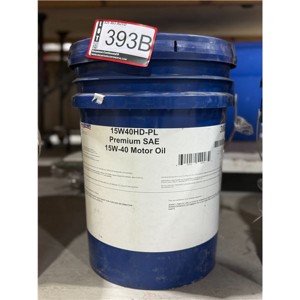 PREMIUM SAE 15W-40 HUILE MOTEUR #3062 (1/2 FULL)