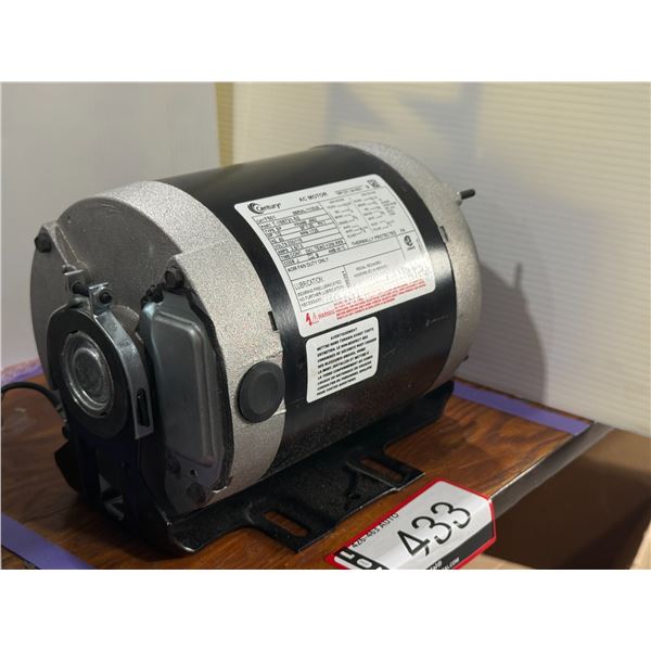 CENTURY AC MOTOR #CAT-F501 1/2HP, 230/115V, 3.5/7.0A PH1 1725RPM