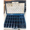 Image 15 : METAL SUPPORT RACK AVEC 15 PORTABLE DRAWERS 20"X12"X67" AVEC CONTENT