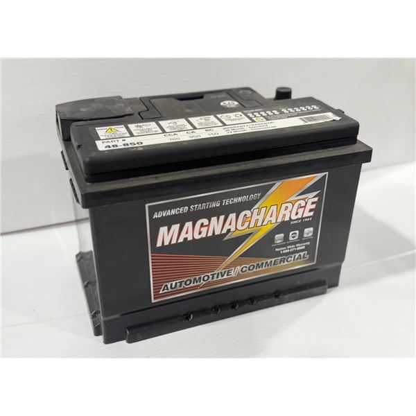 BATTERIE AUTOMOBILE MAGNACHARGE #48-850 *NEUF*