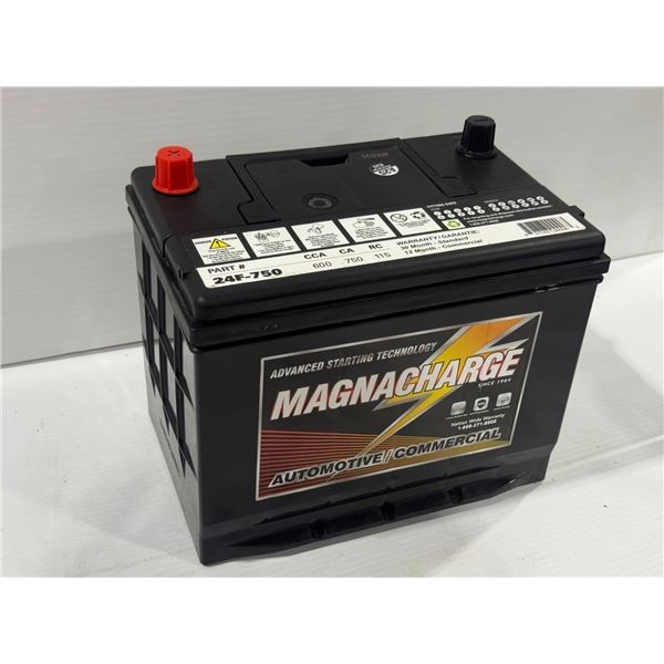 BATTERIE AUTOMOBILE MAGNACHARGE #24F-750 *NEUF*